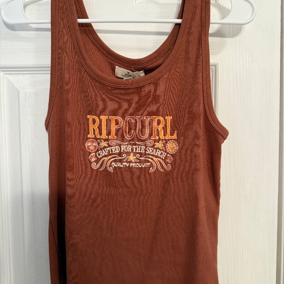 Rip Curl Womens Tank Top Luna Ribbed | L - Picture 2 of 4